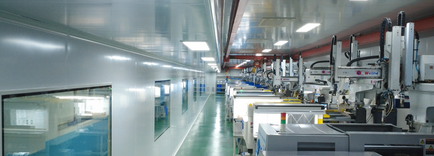 Class 100,000 GMP Injection Molding Workshop
