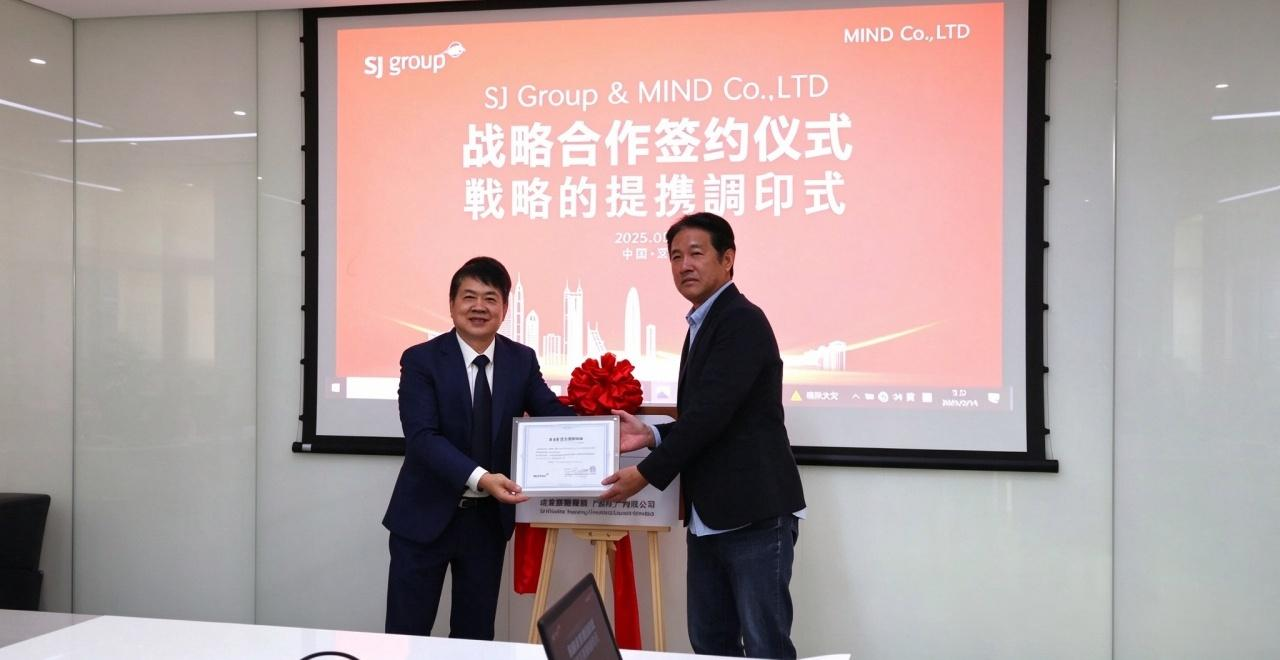 森骏集团与日本Mind公司战略合作签约仪式圆满成功